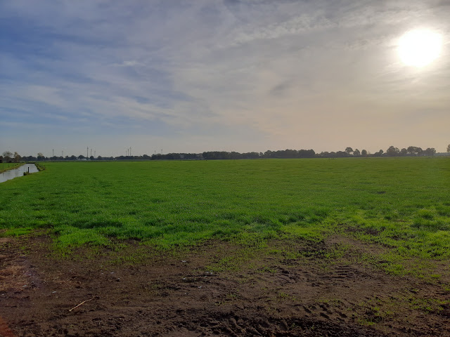 foto achter de leiding